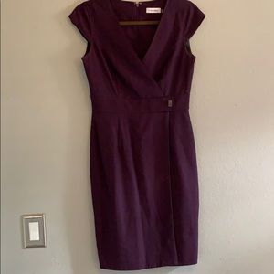 Purple biz dress